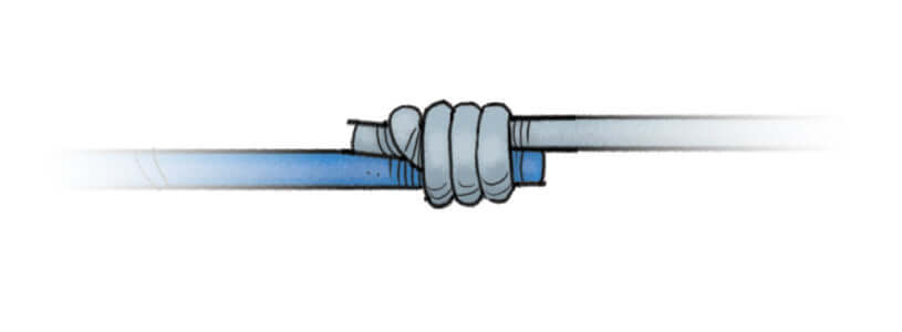 The Nail-less nail knot for fly fishing