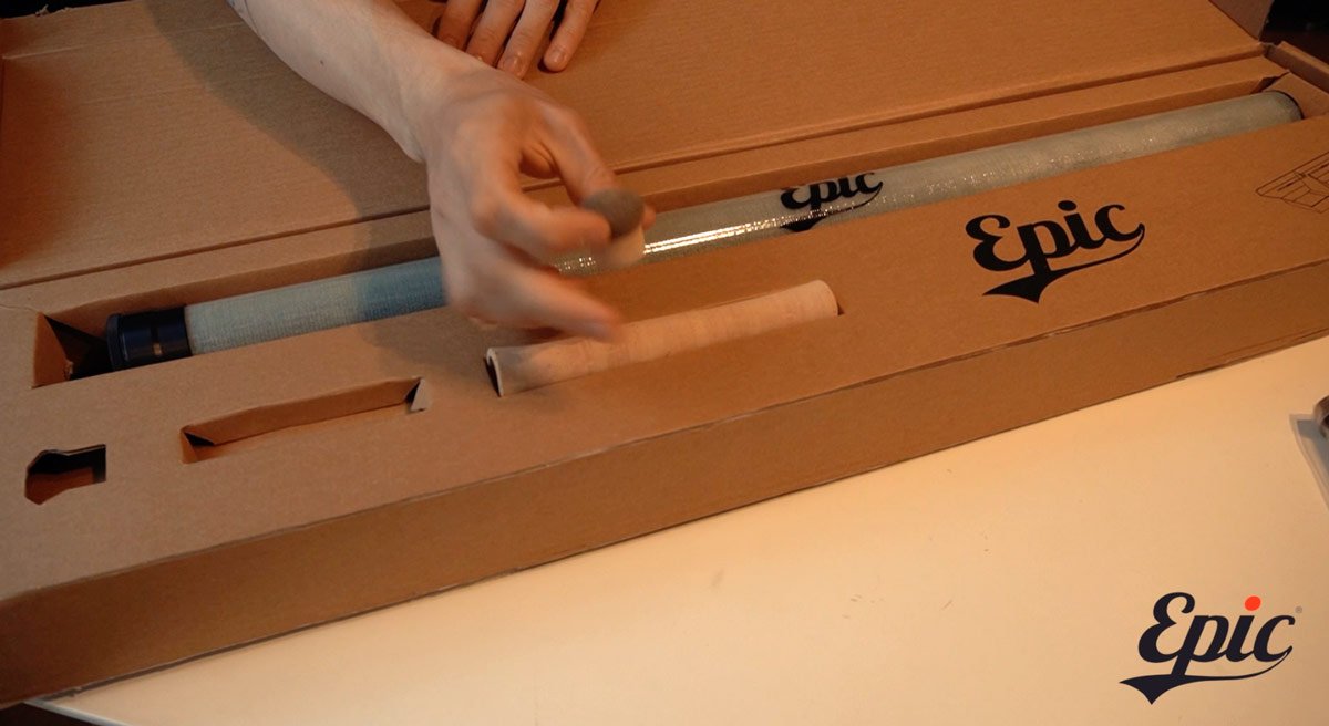 Fly Rod Building Kit Epic 686 fly rod kit unboxing