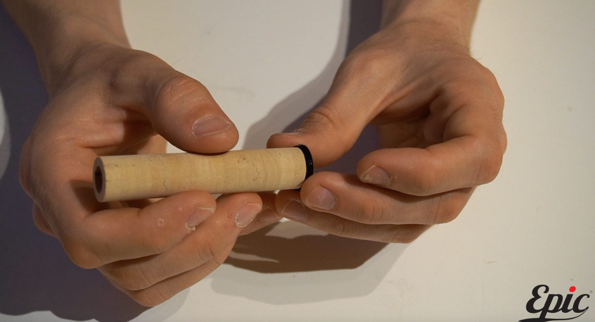 Fly Rod Building How to Glue a Cap and Ring Reel Seat