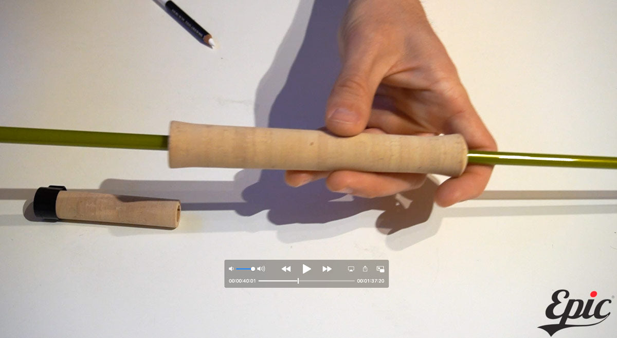 Fly Rod Building Videos - Guide wraps, Epoxy and Grips