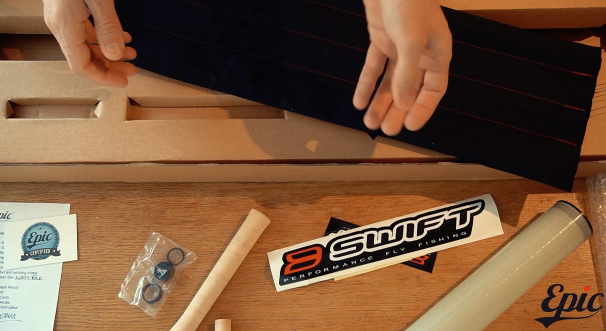 Video: Epic Ready to Wrap Fly Rod Kits unboxing the Epic 370