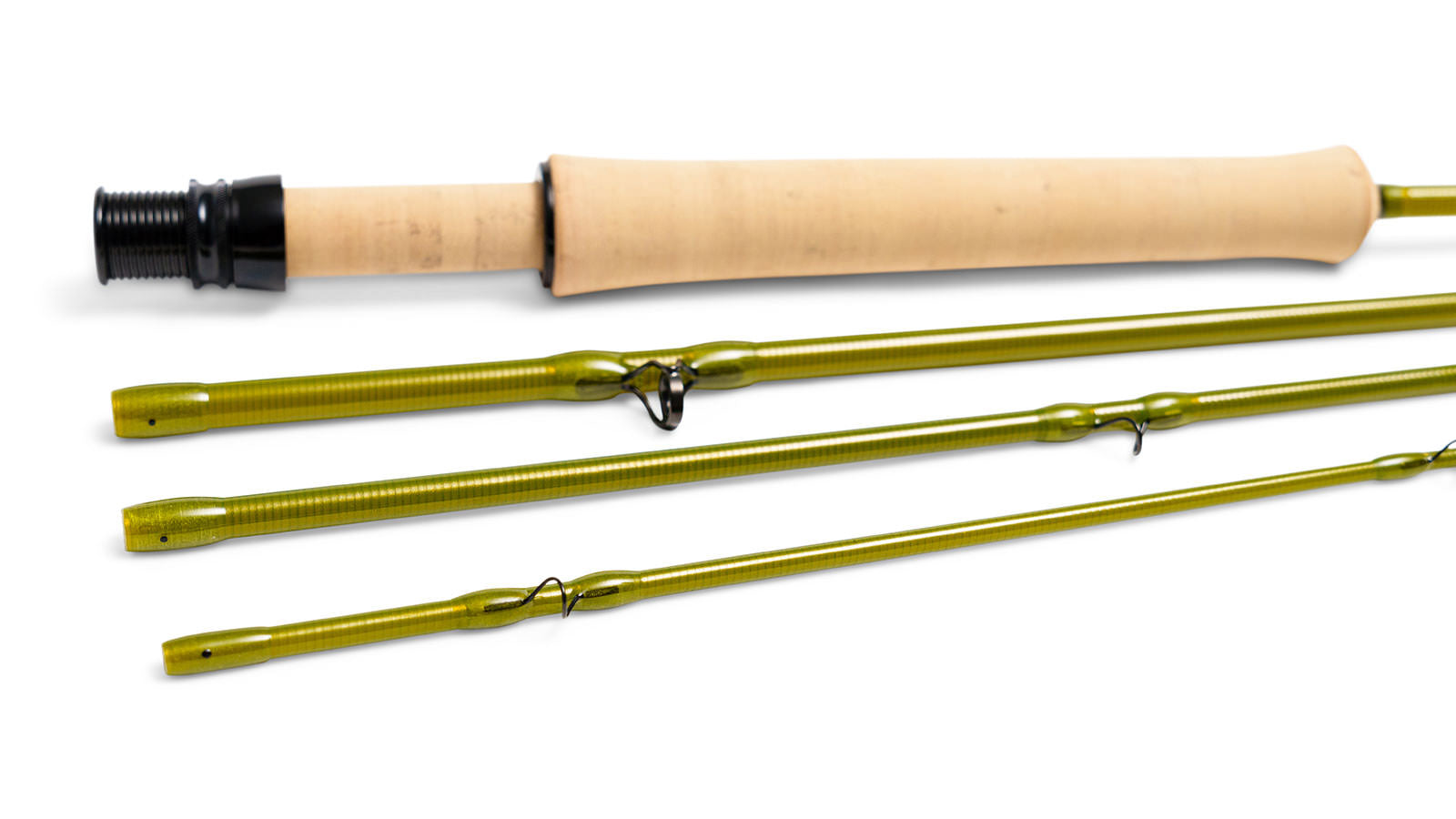 Epic 3 weight fly rod with cork up-locking reel seat