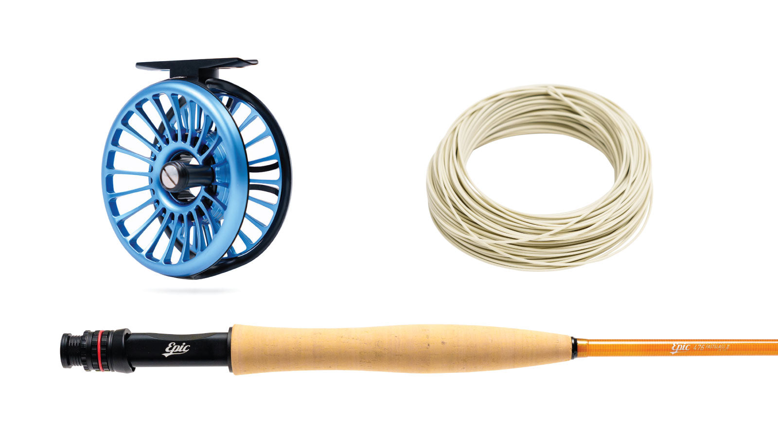 4wt 476 FastGlass Fly Rod & Trutta Fly Reel Combo