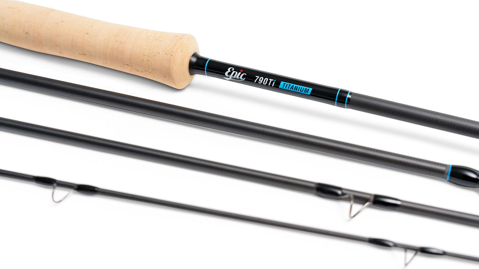 Titanium fly rod with premium cork grip