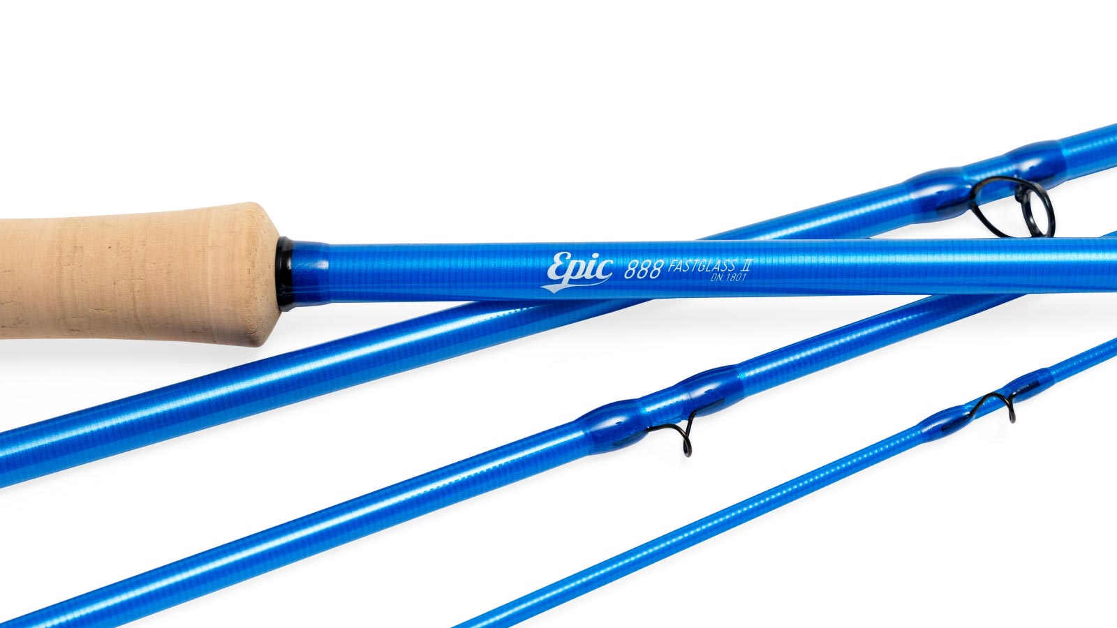 epic 888 8 weight fiberglass fly rod logo