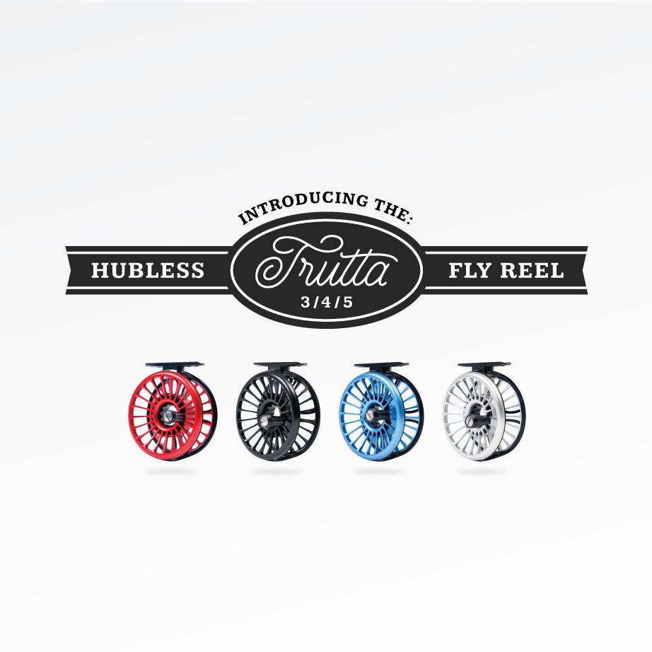 Trutta hubless fly fishing reel