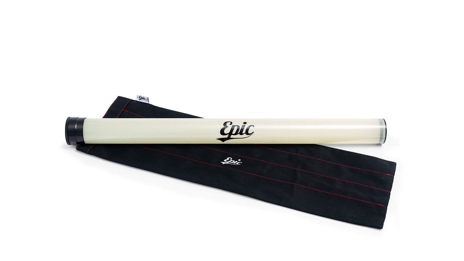 Epic fiberglass fly rod tube and rod sock