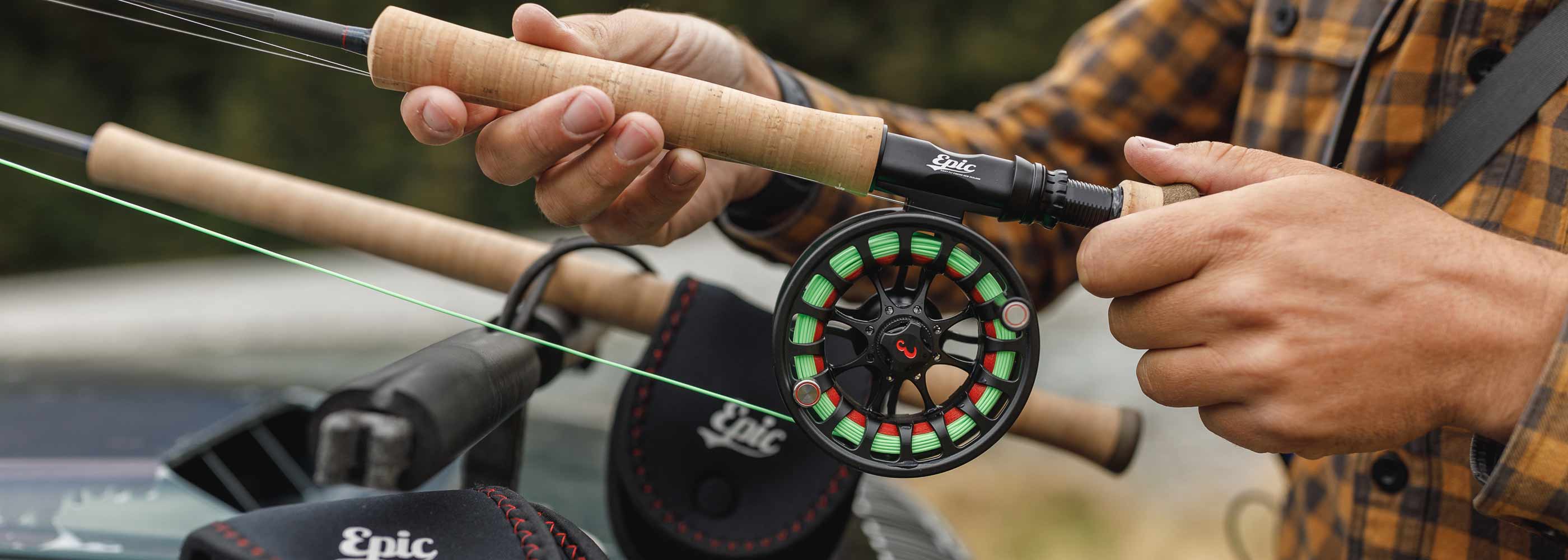 Fly rod combos, fly rod and fly reel combos for fly fishing