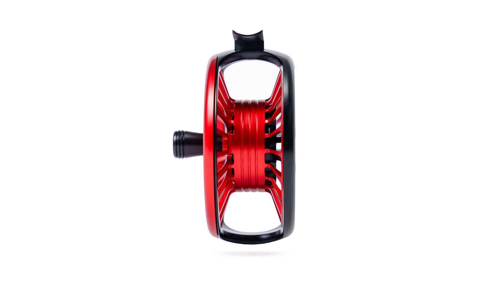 Red trutta click pawl fly reel