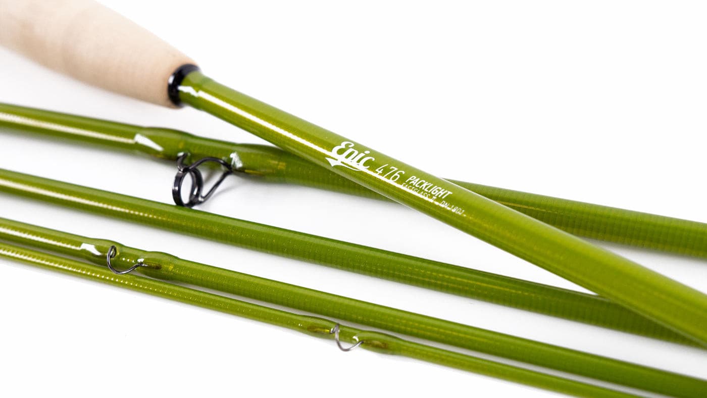 Reference Epic 4wt fiberglass backpacking fly rod