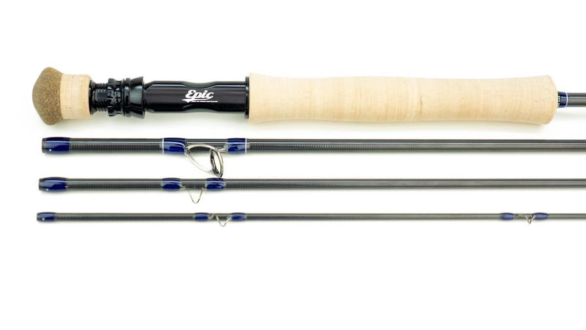 Epic 8wt 890C fly rod with FLOR grade cork grip