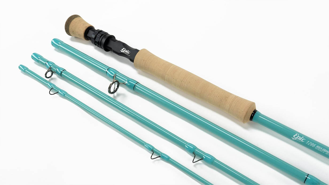 12 weight fiberglass fly rod Epic Boca Grande Tarpon fly rod