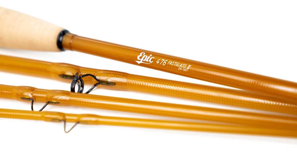 Epic Reference 476 fiberglass fly rod 4 weight