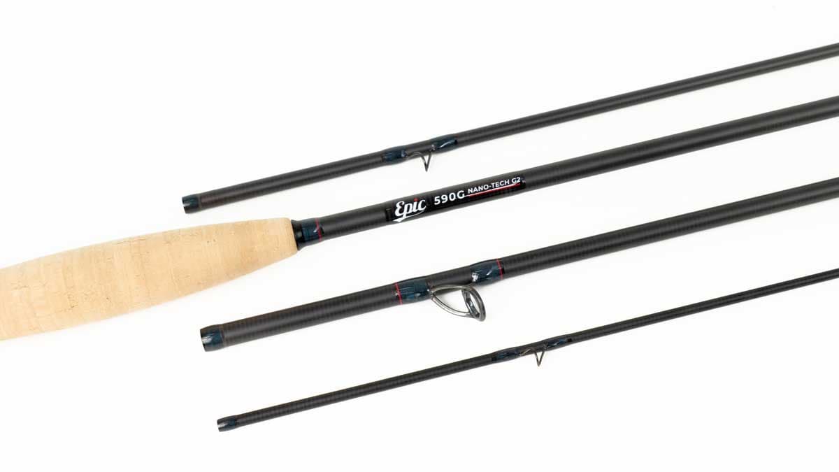 Epic 590G Carbon Fiber Graphite graphene fly rod