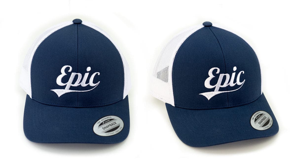 Epic Logo Snap Back Trucker Cap