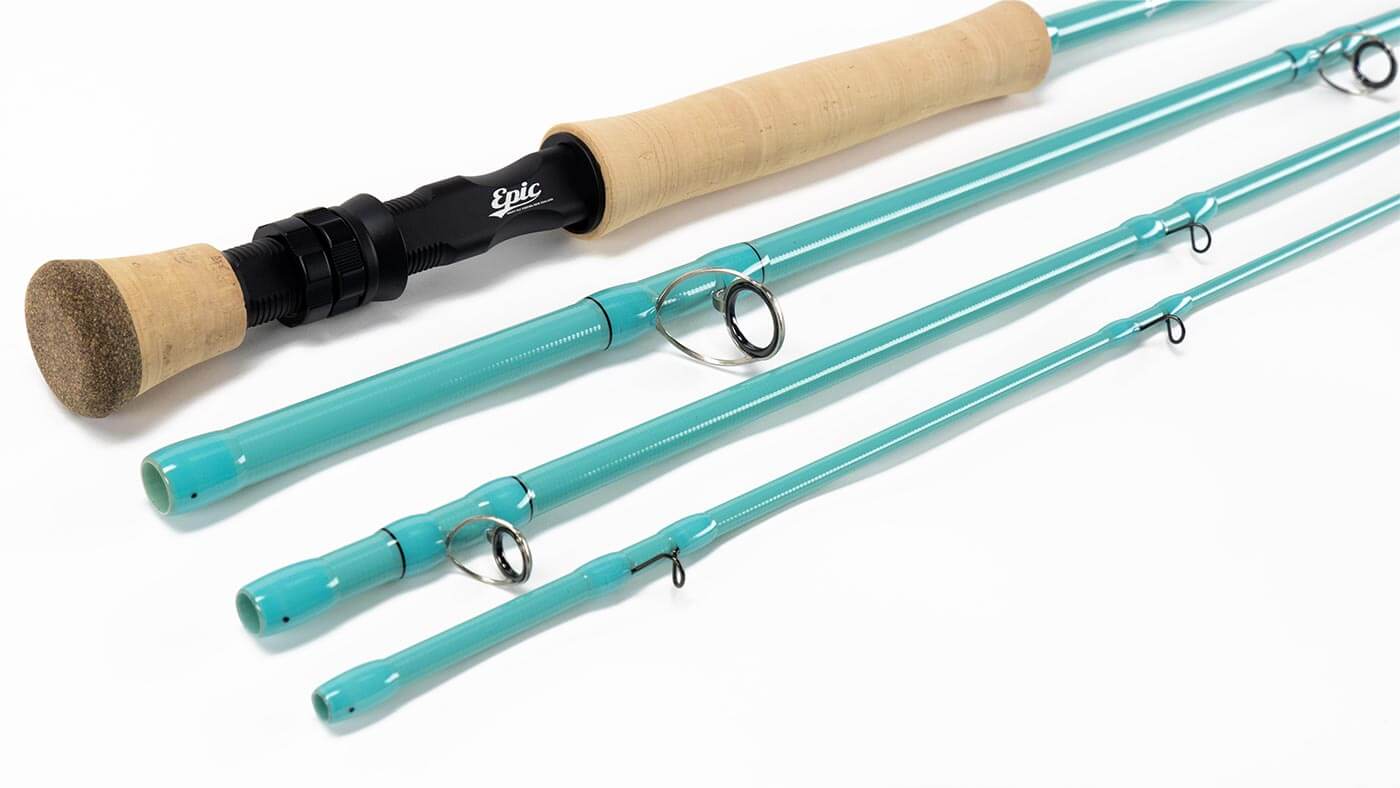 12 weight fiberglass fly rod Epic Boca Grande Tarpon fly rod