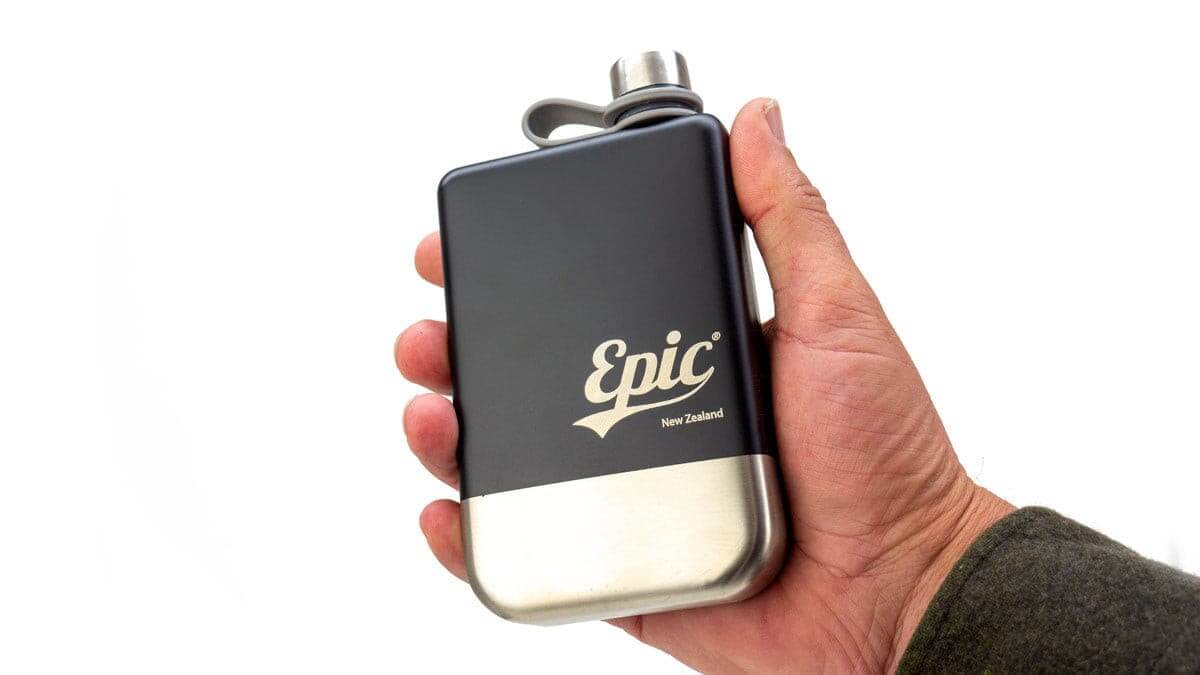 fishing hip flask