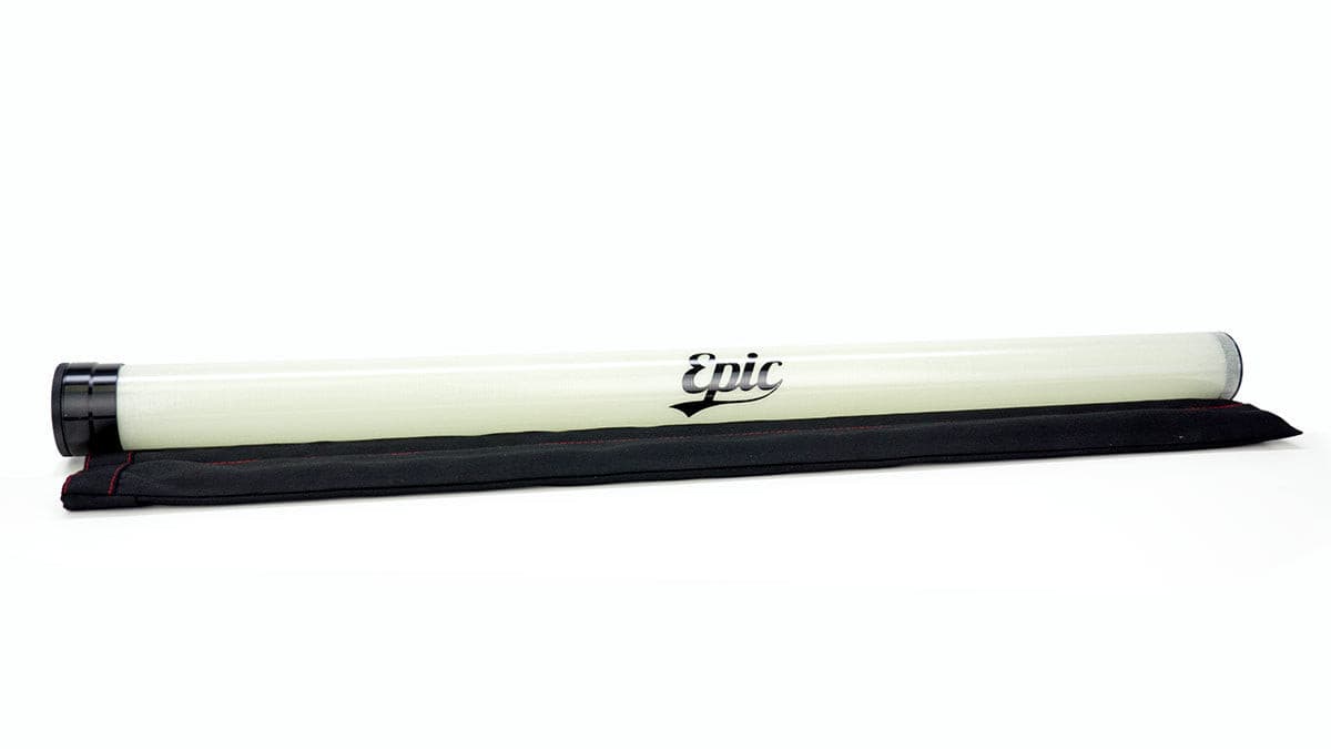 Epic Clear Fly Rod Tube and Sock