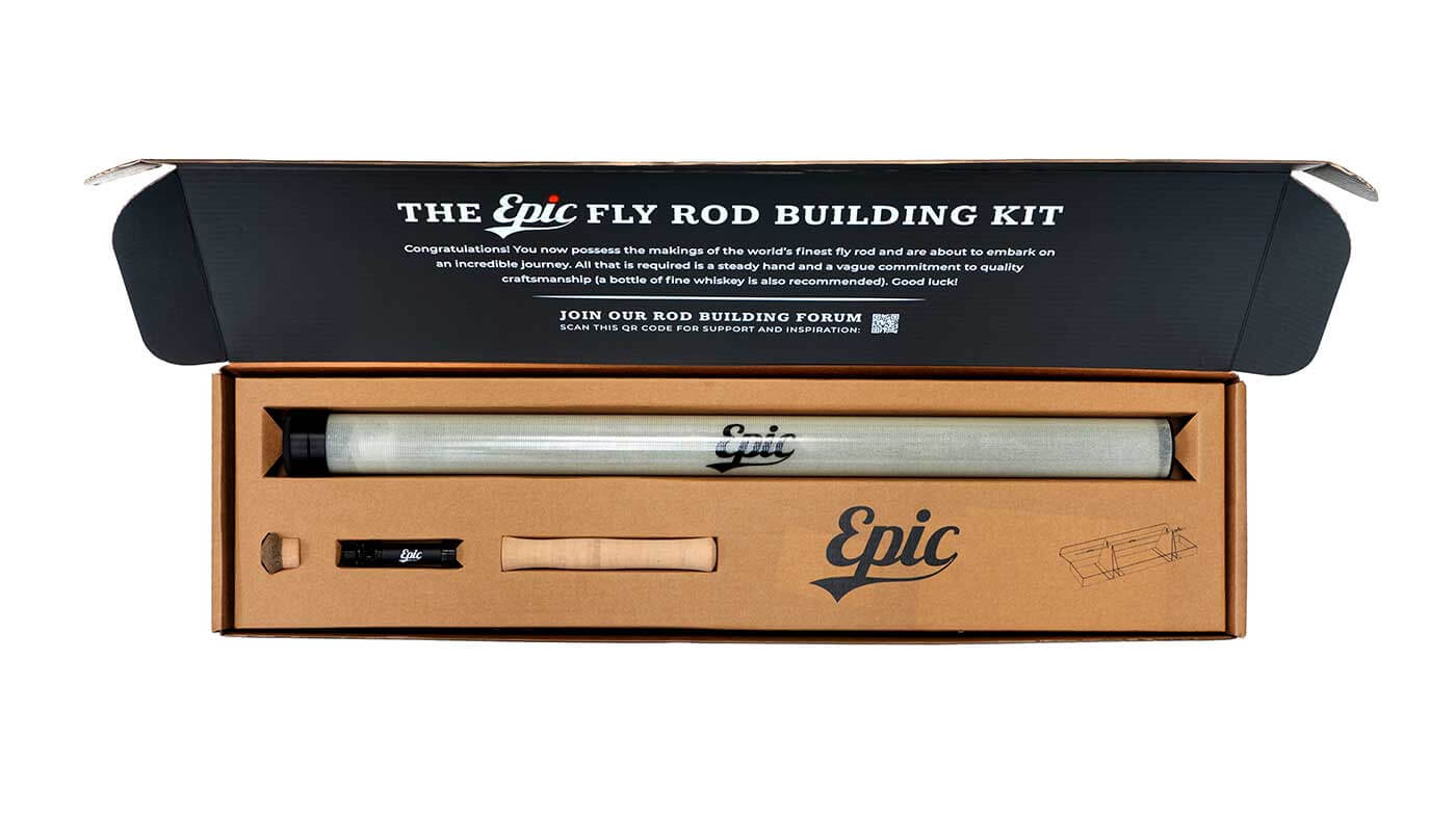 12wt Fiberglass Fly Rod Building Kit. Epic Boca Grande