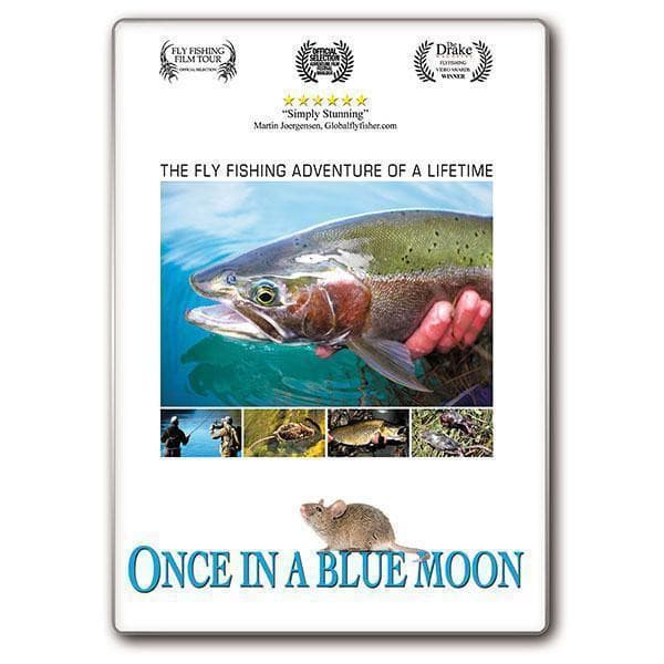 Award winning Fly Fishing DVD Once in a Blue Moon - a cult classic