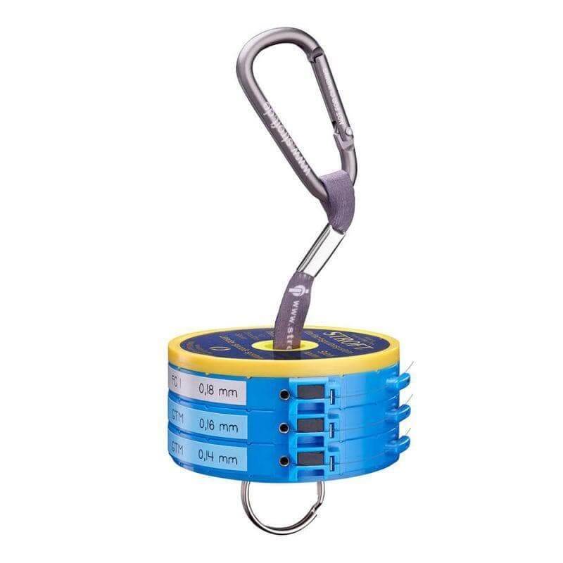 Fly Fishing Gear - Stroft Cutter & Carry System - 3 Spool Set
