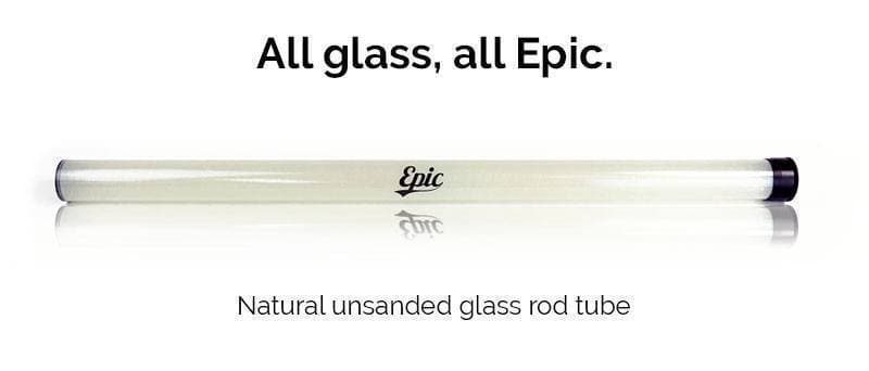 Rod Building Epic Rod Tube - Natural Glass