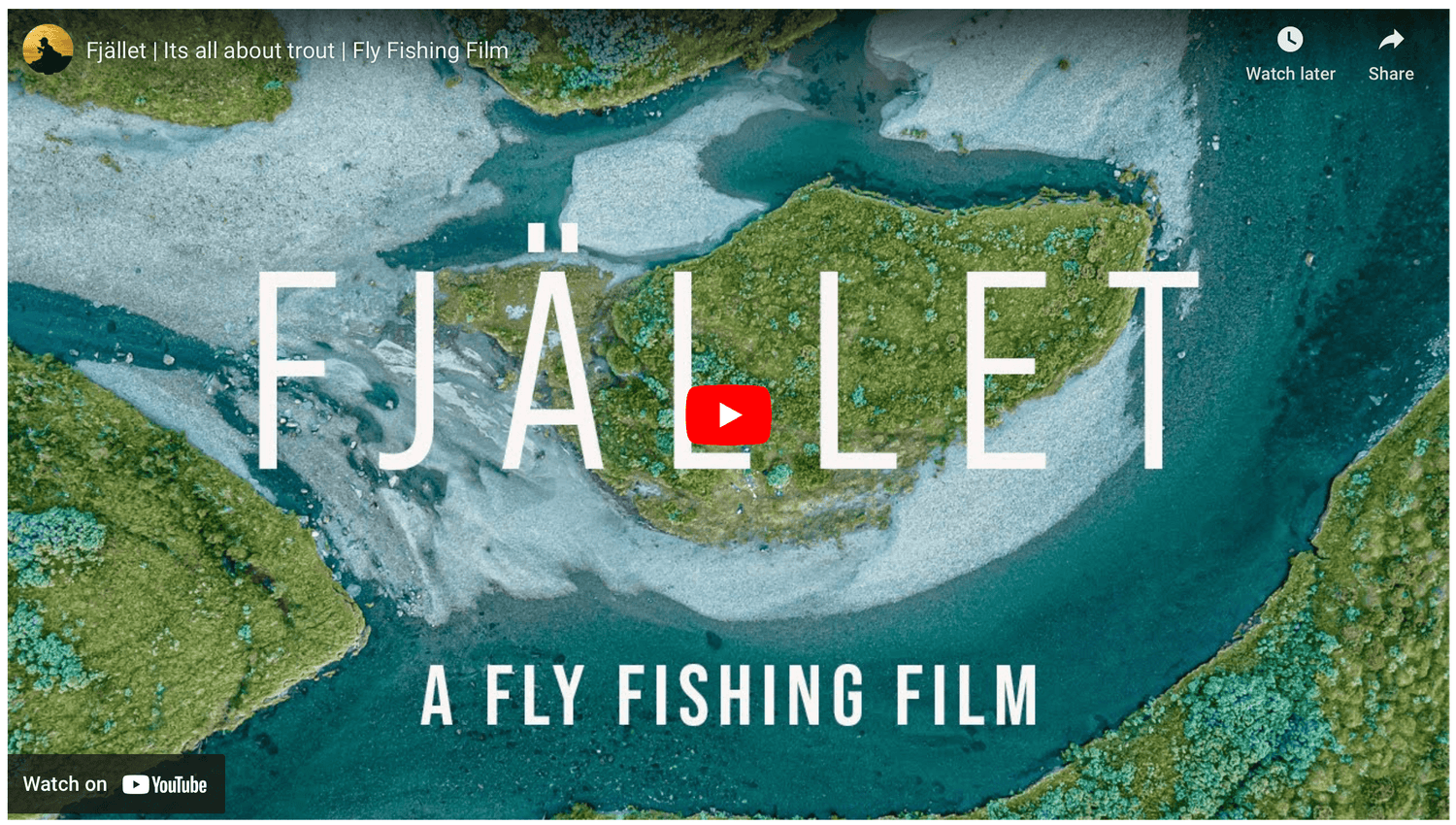 fly fishing with fly rods in swedish lapland