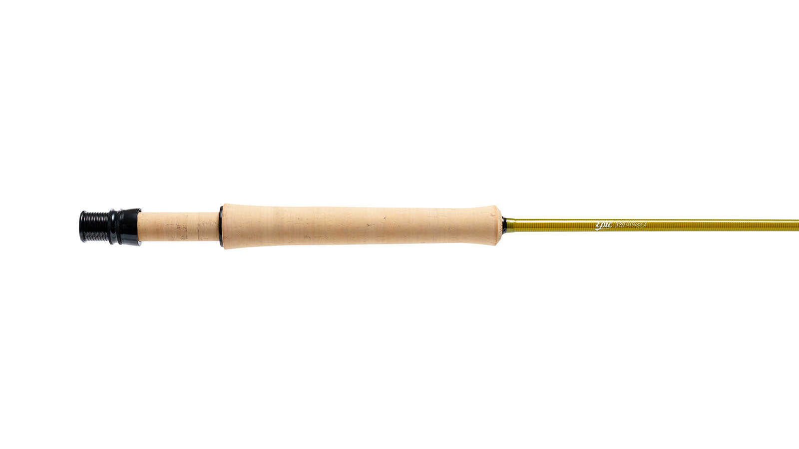 Epic 3 weight fly fishing rod with cork grip and cork reel seat