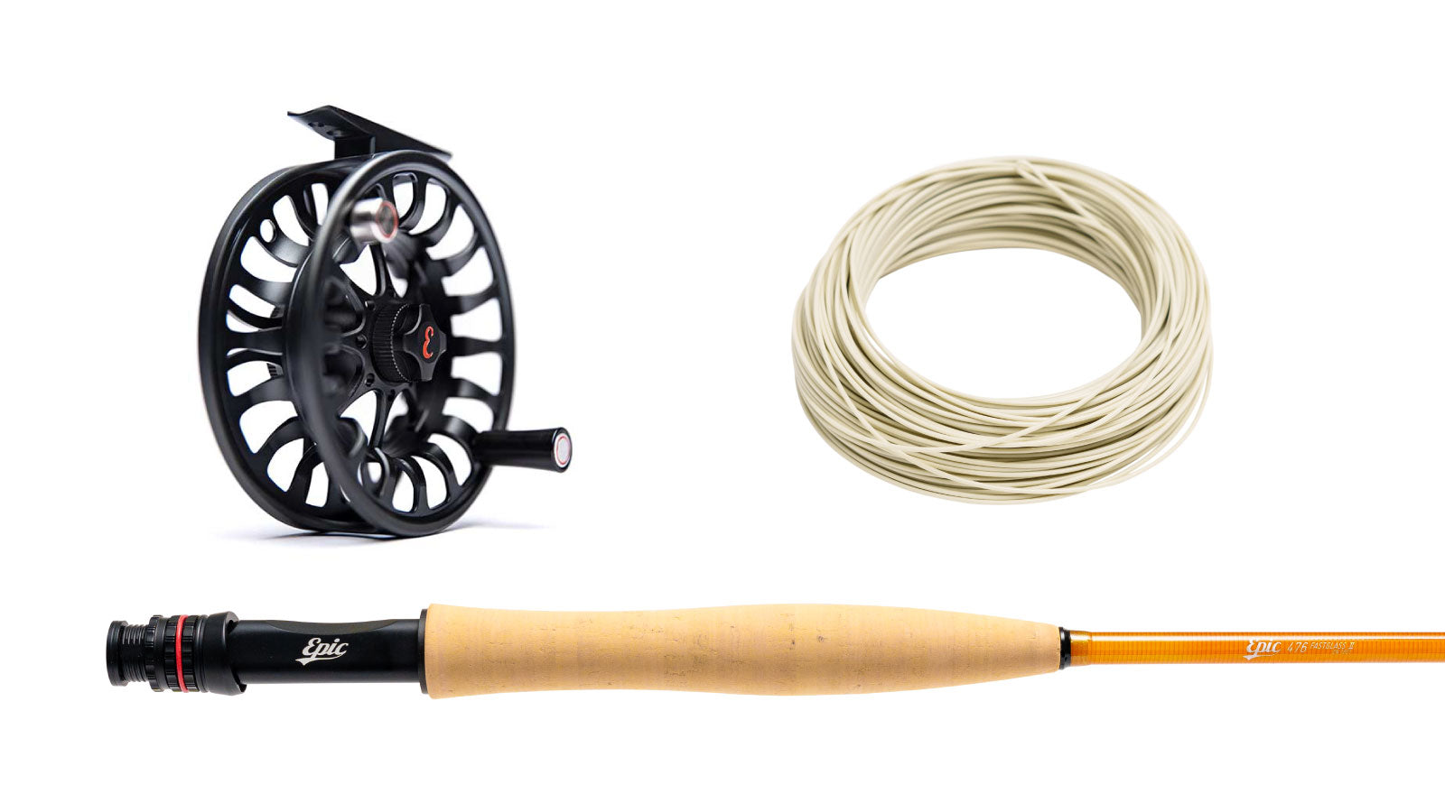 4 weight fiberglass fly rod and reel combo