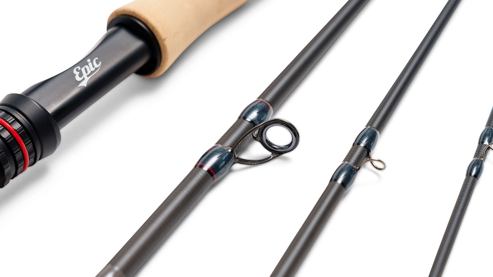 Titanium fuji stripping guide on 690G 6 weight  foot fly rod