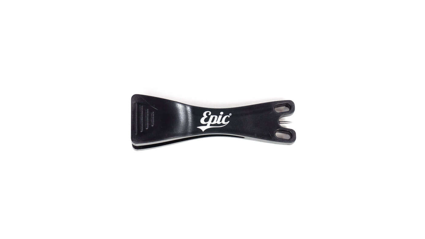 Ceramic line nippers for cutting fishing line