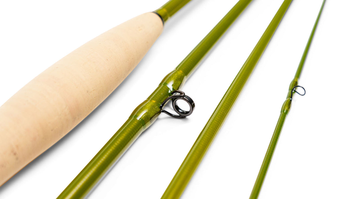 Close up of epic 476 packlight olive addition with black guides 