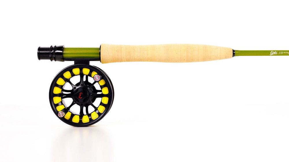 370 3 wt Fastglass Fiberglass Reference Series Fly Rod Combo