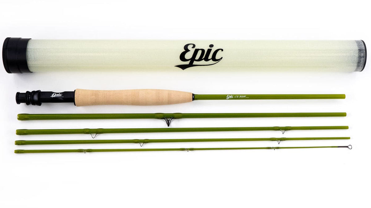 Reference Epic 4wt fiberglass backpacking fly rod