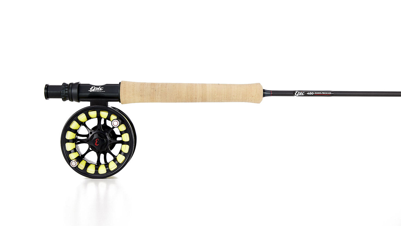 4 weight wt graphite fly rod and fly reel combo 