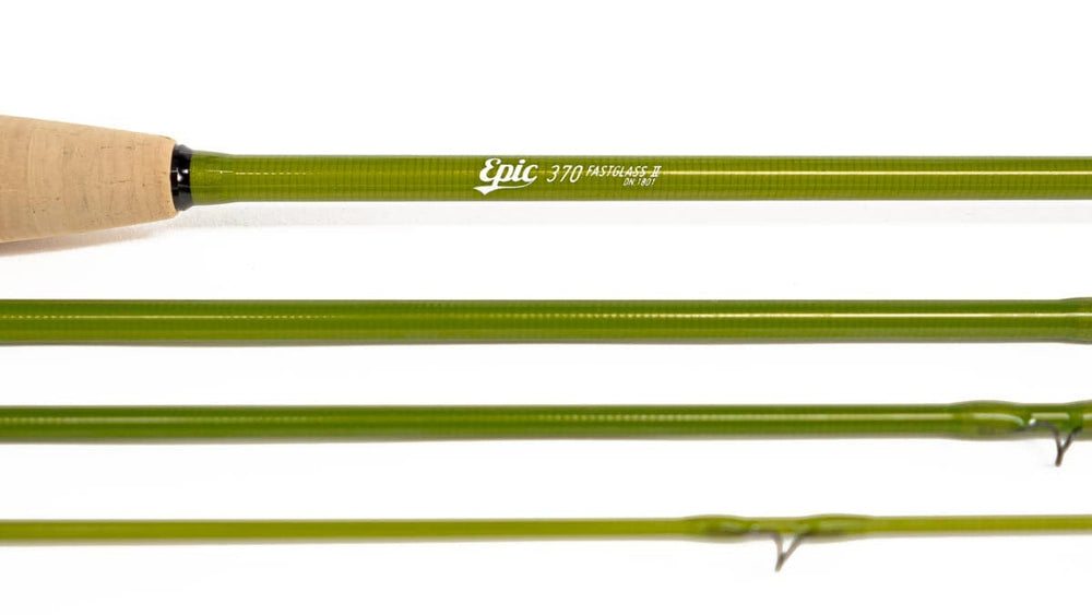 370 3 wt Fastglass Fiberglass Reference Series Fly Rod Combo