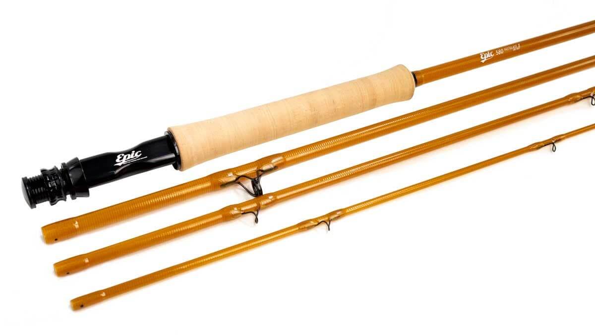 Epic 5 weight 580 Reference fiberglass fly rod