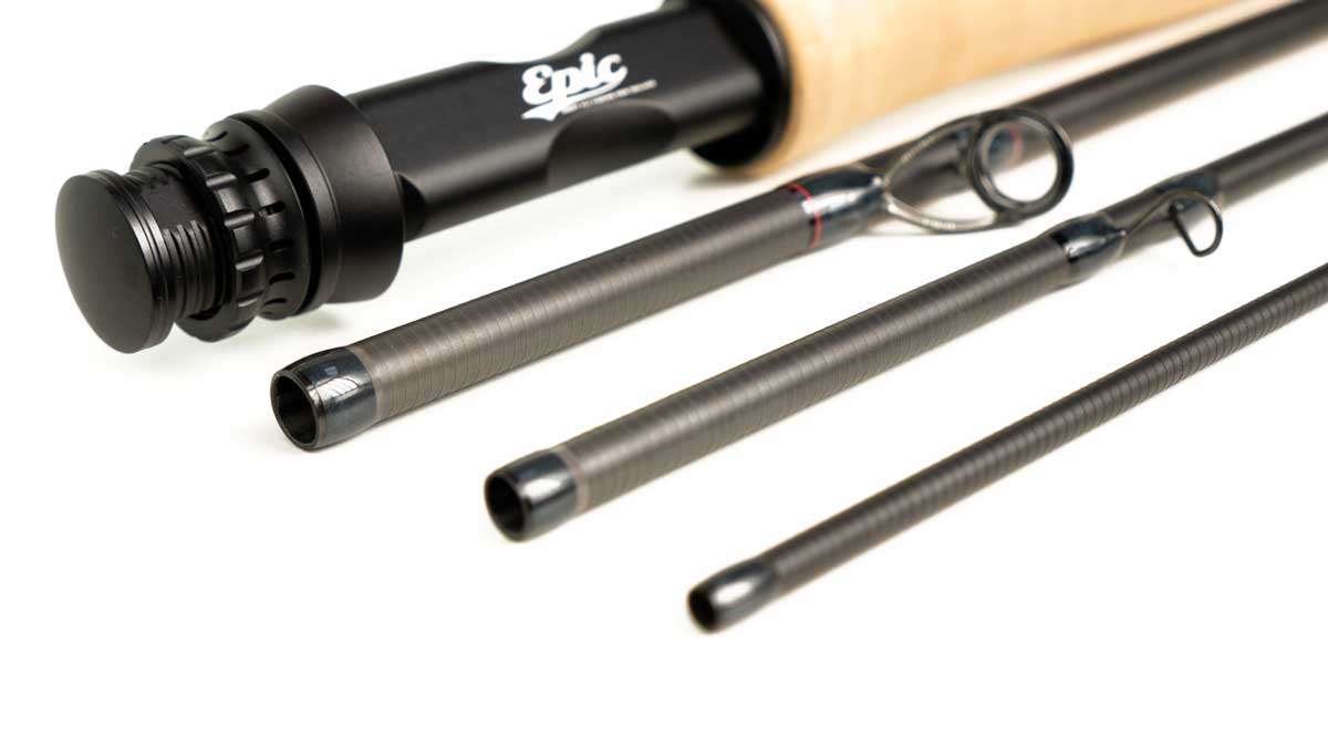 4 weight graphite fly rod by Epic fly rods