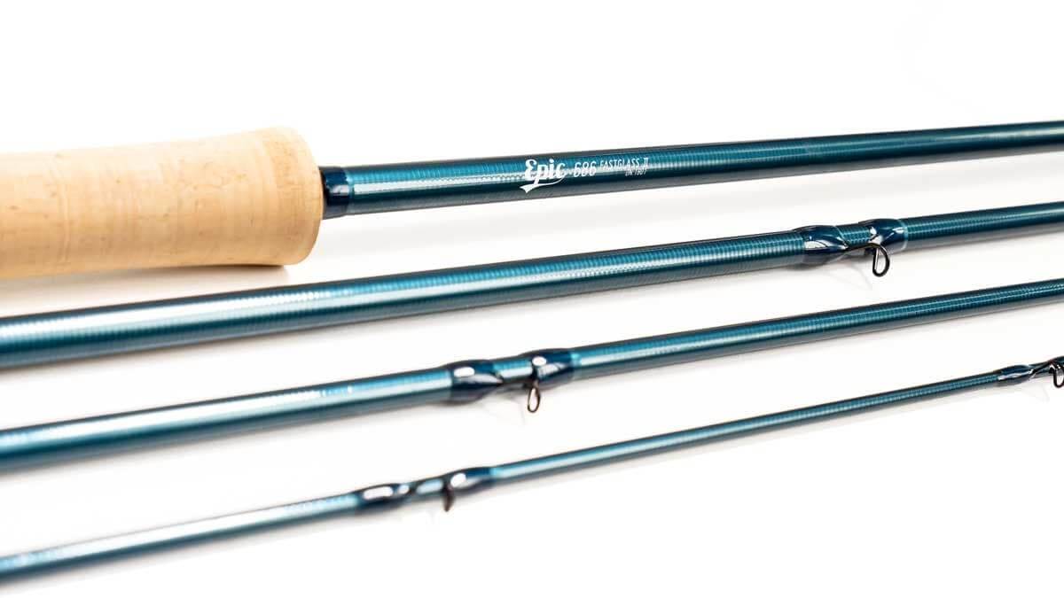 Epic 686 Fastglass fiberglass Reference fly rod 6 weight fiberglass fly rod