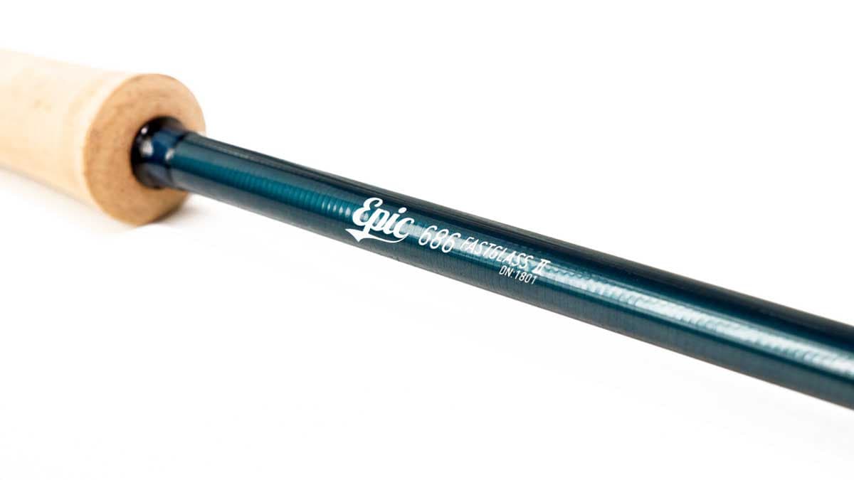 Epic 580 Reference 5 wt Fiberglass FastGlass Fly Rod