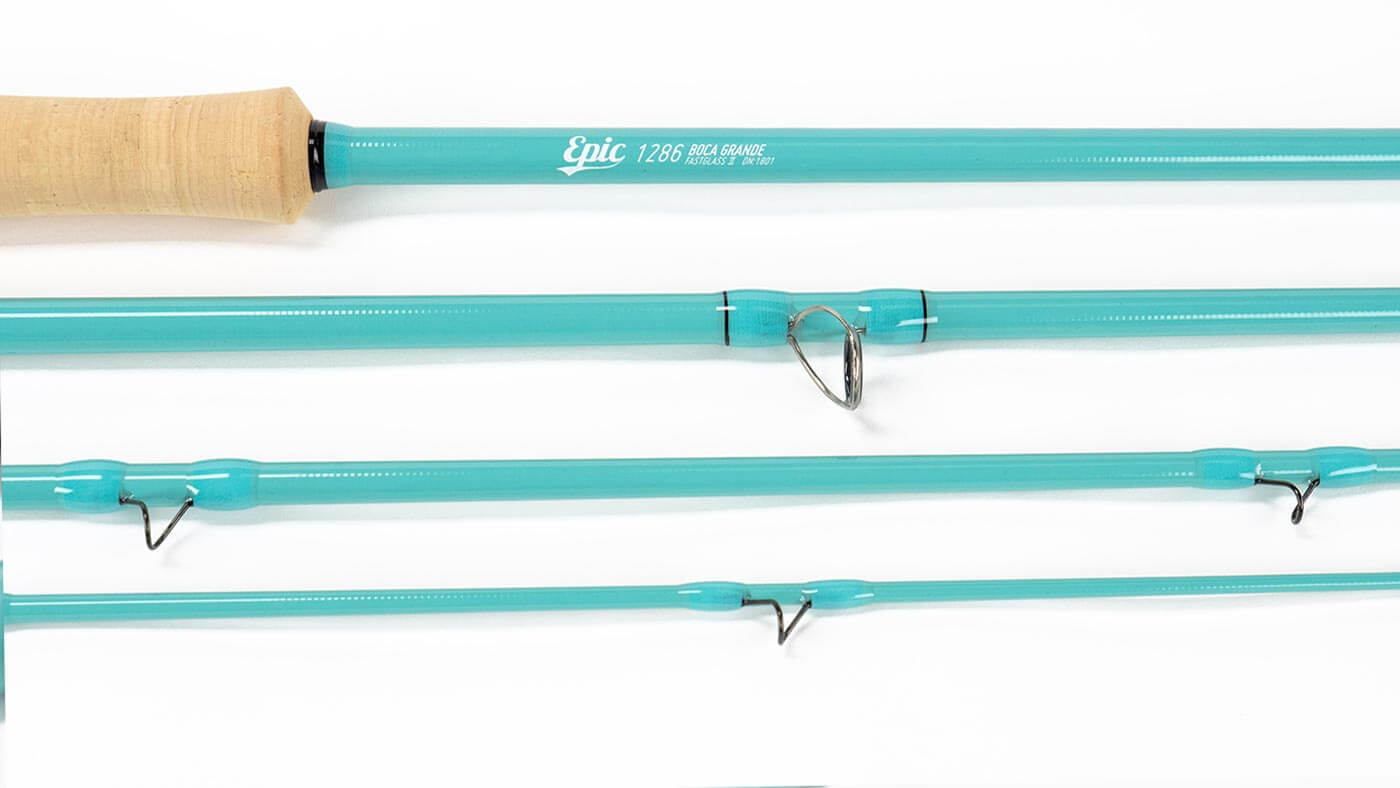 Reference Epic Boca Grande 12 weight Fiberglass fly rod