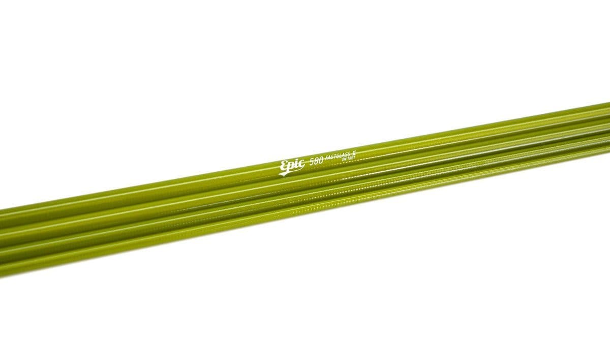 Epic Fly Rod Blank | 4-Piece 5wt 8' | 1.94oz (55g) | Super Versatile | Fiberglass (FastGlass) | 580