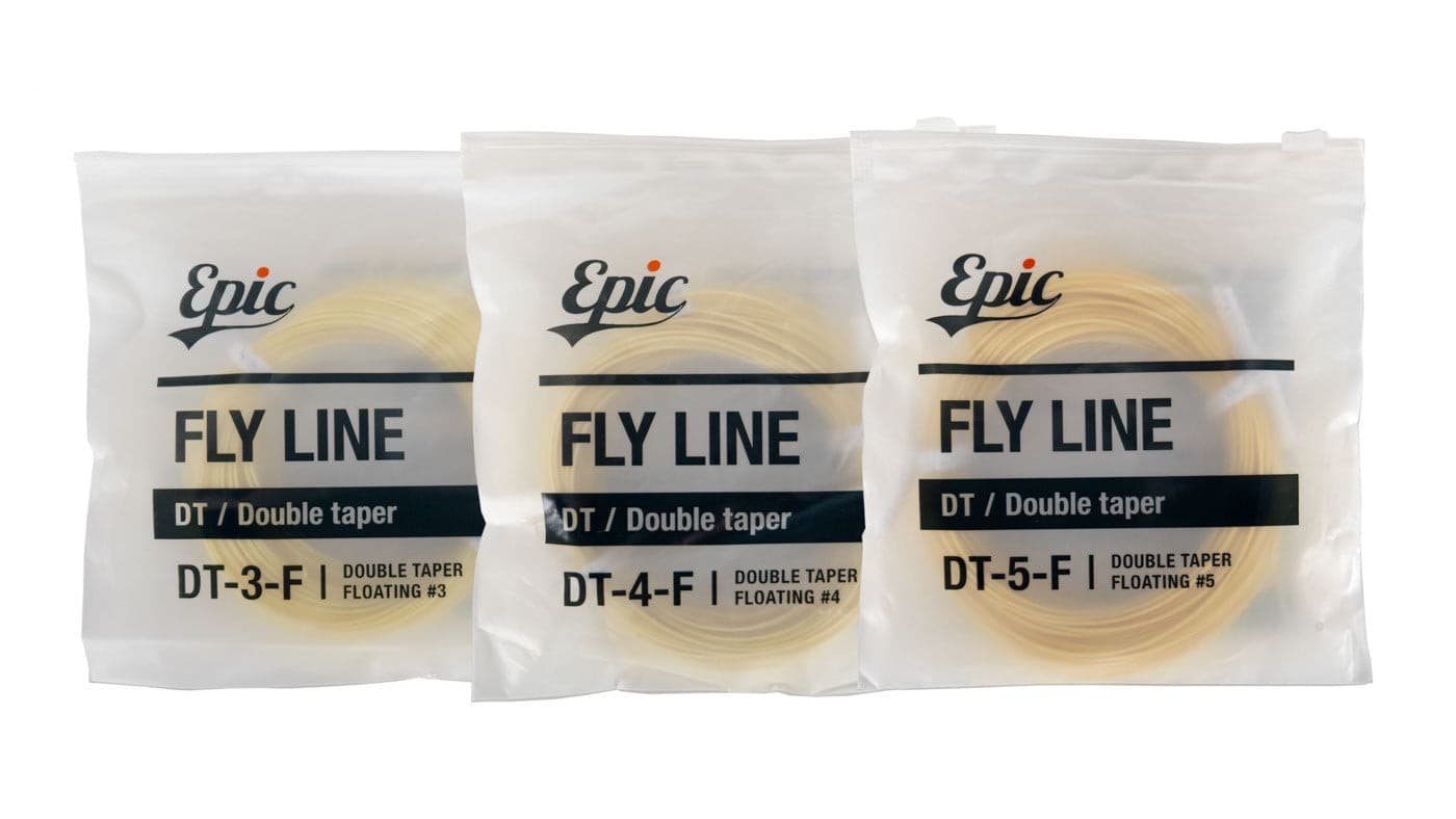 Double taper fly lines for fly fishing