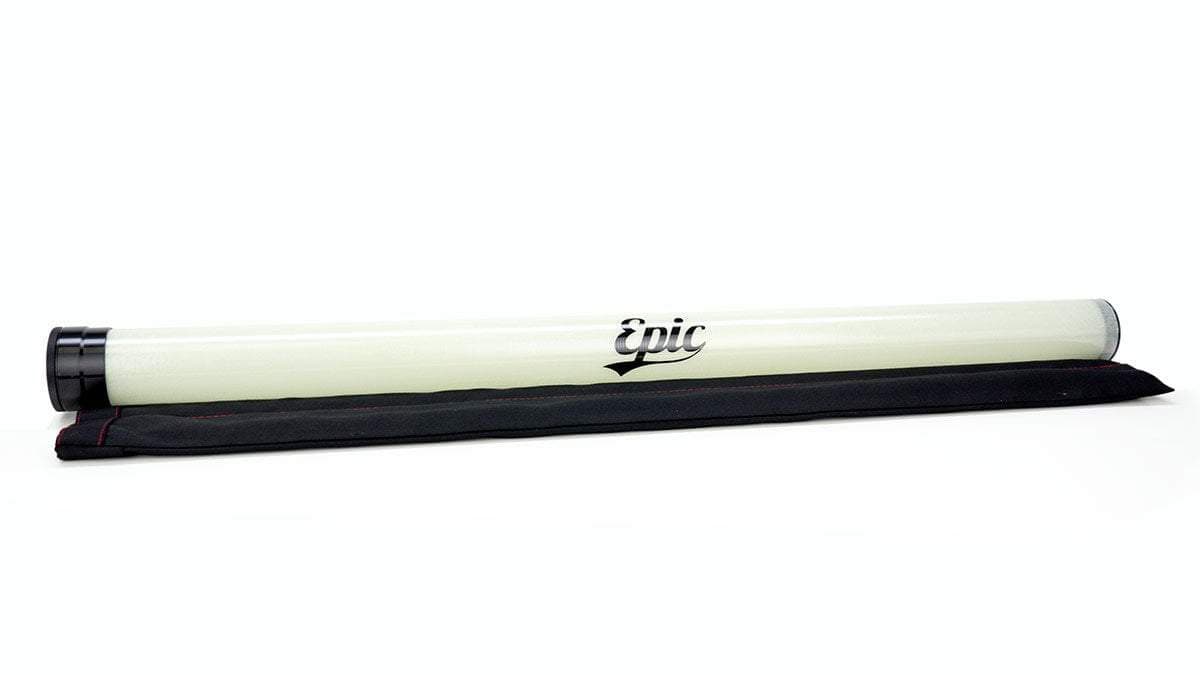 8 wt Epic 888 Graphite fly rod tube and sock